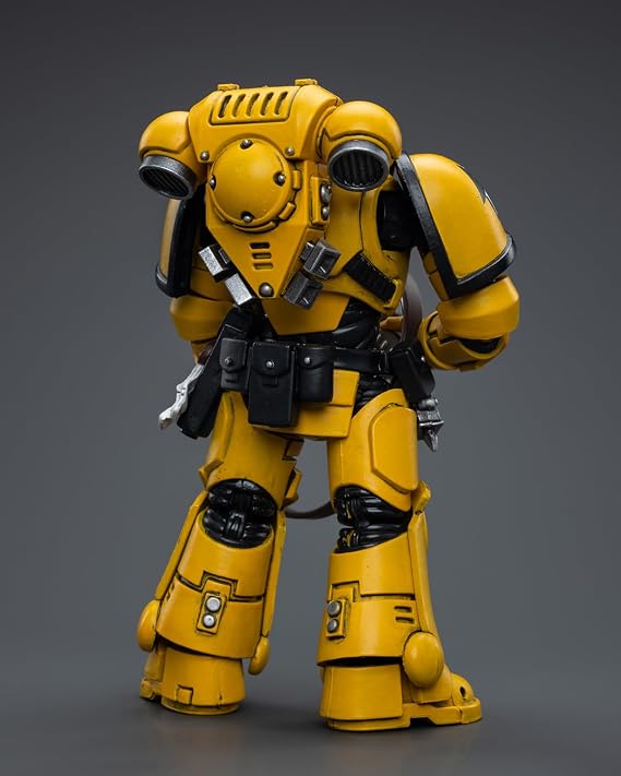 GWTCTOY JoyToy Warhammer 40K Genuine License 1:18 Action Figure, Imperial Fists Intercessors, 12CM Collectible Action Figures Kits