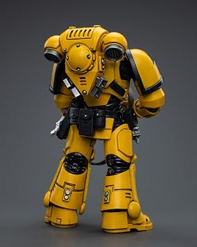 GWTCTOY JoyToy Warhammer 40K Genuine License 1:18 Action Figure, Imperial Fists Intercessors, 12CM Collectible Action Figures Kits
