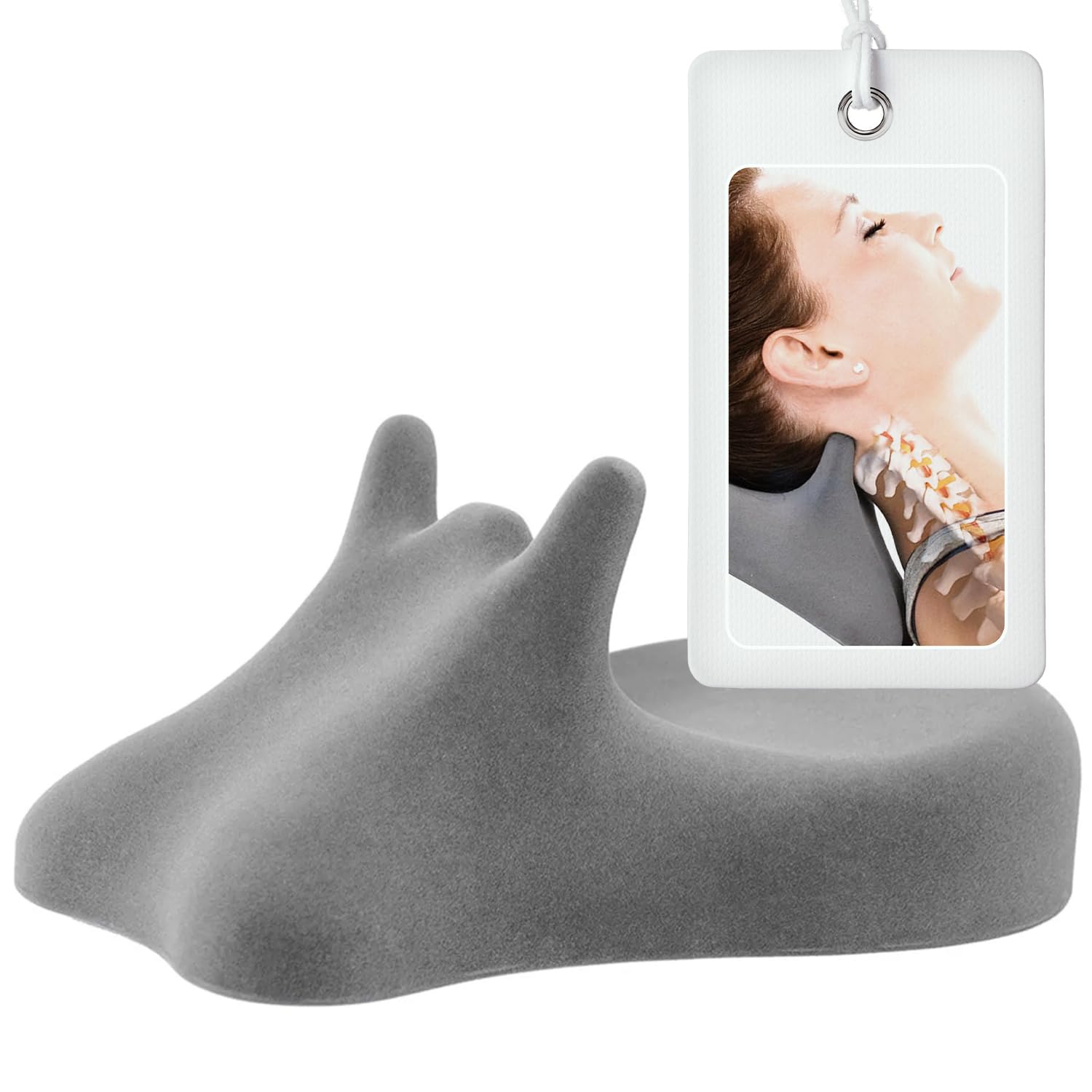 Cranibas Nackenkissen | Orthopädisches Kissen zur Entspannung der Halswirbelsäule | Ergonomisches Kopfkissen gegen Nackenschmerzen | Nackenstützkissen zur Regeneration | Neck Pillow