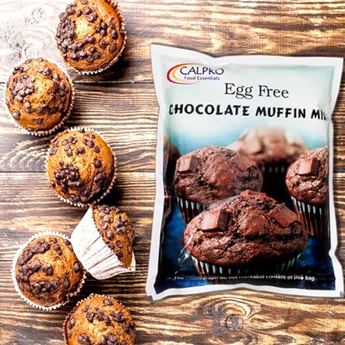 Image of Egg Free Chocolate Muffin Mix: Instant Premix for Baking | Richness In Mouth, Soft And Favourite, Buttery Flavour ! Melt-In-Mouth -100% Vegetarian ! Muffin Mix -1KG