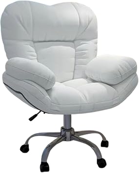 Lazy Sofa Gaming Study Office Chair Ergonomic Design for Living Room & Bedroom Wide Seat Home Office Desk Chair