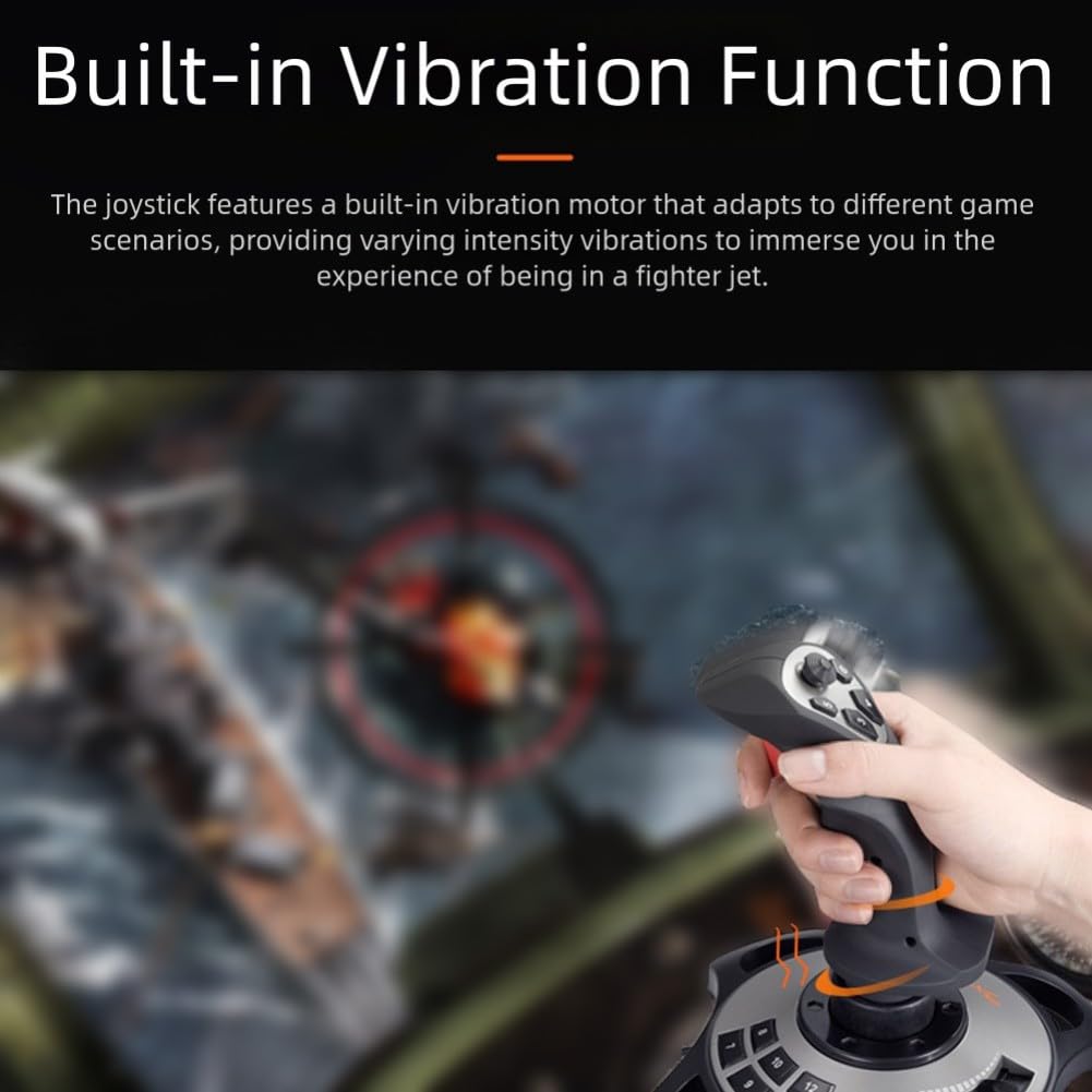 Joystick Controller costruito per giochi di simulazione di volo su PC, tra cui simulatore di volo e compatibilità X-Plane
