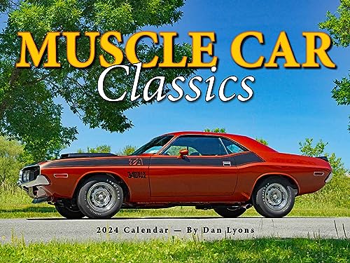 Muscle Car Classics 2024 Calendar