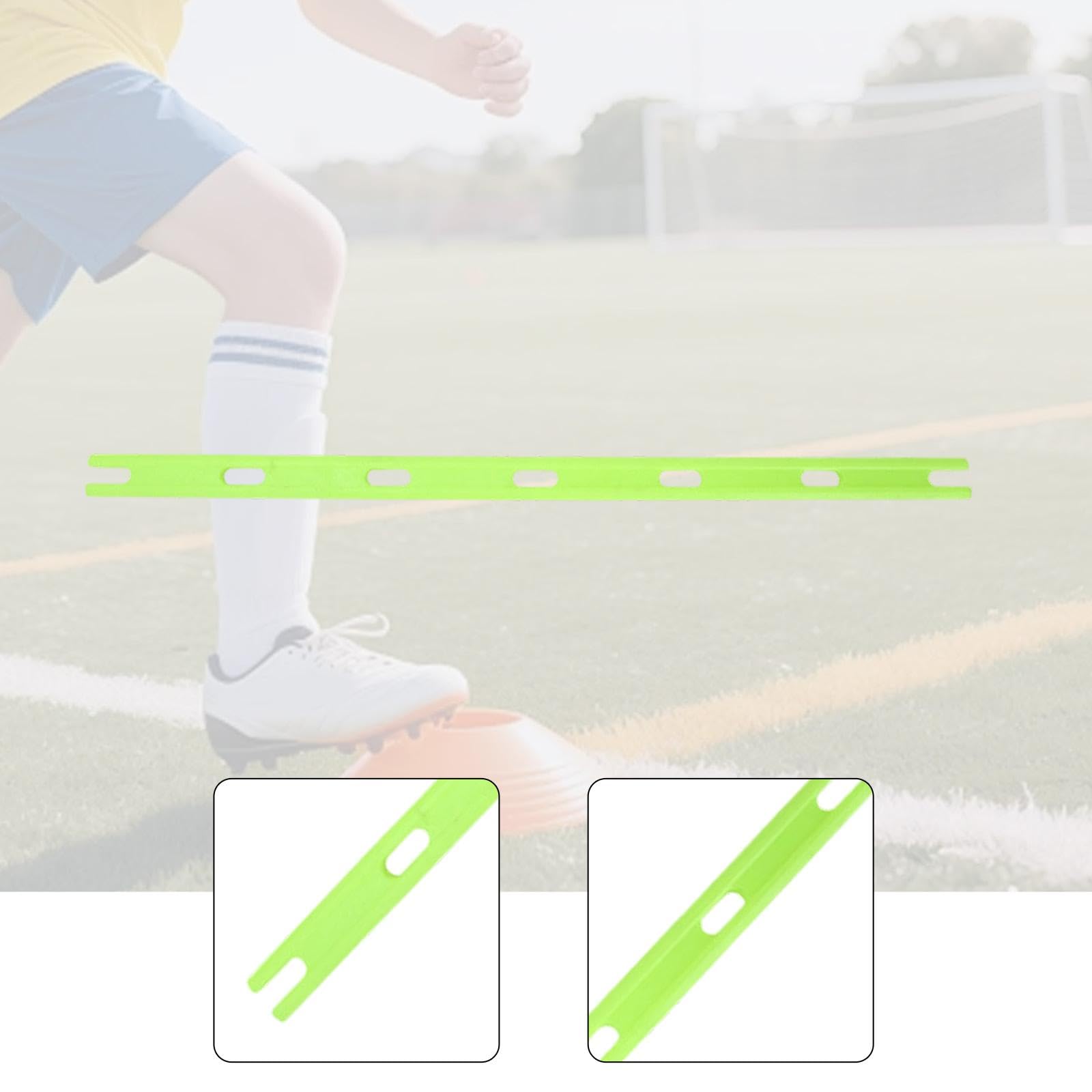 Poste de Valla para Entrenamiento de Fútbol, ​​Barrera de Color para, Deportes Multifuncionales Y Versátiles para Niños, 80 Cm (31,5 Pulgadas)