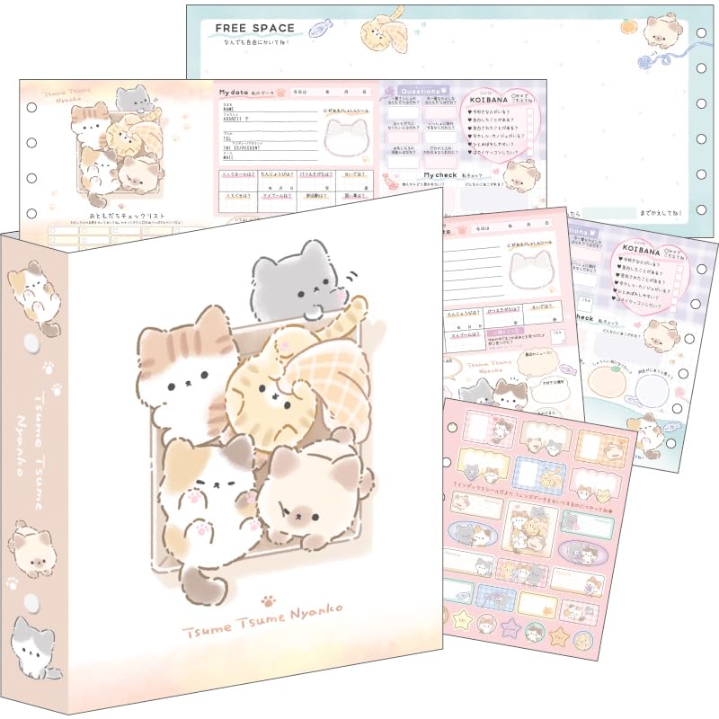 Amazon | クラックス ノート ミニプロフィールブック うちのネコちゃん