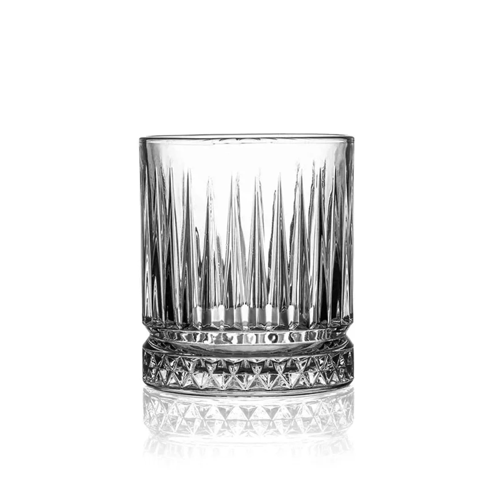 Kristallgläser Trinkflasche, transparentes Glas, Whiskybecher, kreativer ausländischer Weinglas, Bierbecher, Trinkgeschirr, Brandy-Glas, Barbecher(460ml)