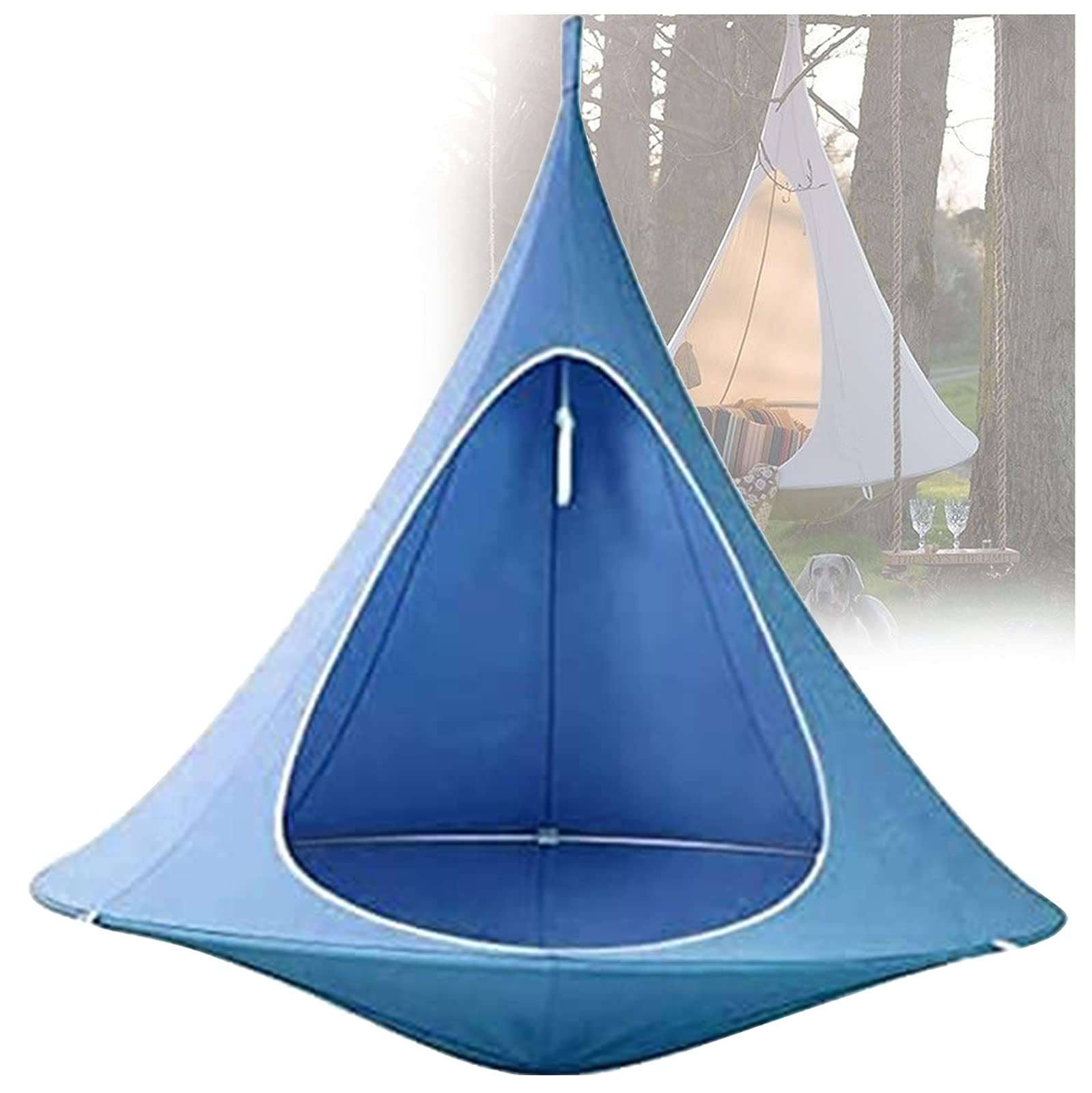 YRRA Hammock Chair Portable Hanging Tree Tent Swing Chair Nook Kids Nest Hanging Seat Hammock for In