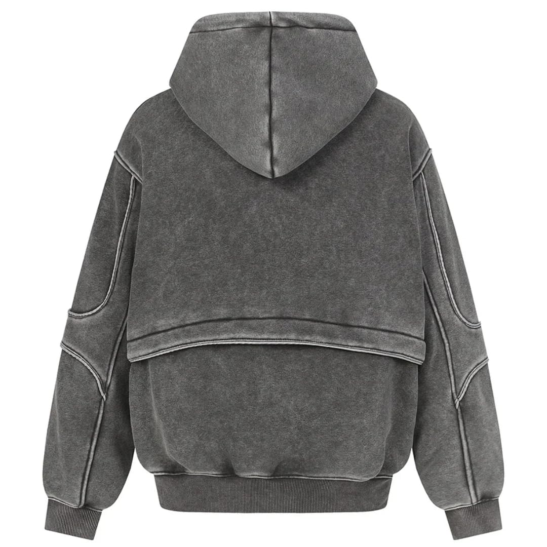 Felpe Hip Hop Felpe da Uomo Felpe Oversize Vintage Streetwear Caldo