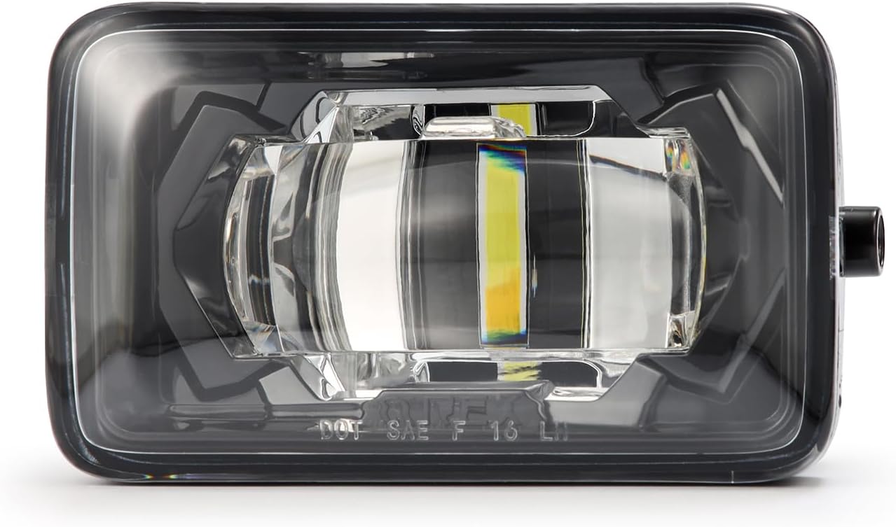 AlphaRex LED Projector Fog Lights For 15-20 Ford F150/17-22 Super Duty -DoubleTap Dual Color