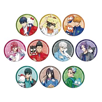 ブルーロック ブルロ サンリオ 缶バッジ 御影玲王 28点 描き下ろし 御影玲王 缶バッジ [TVアニメ『ブルーロック