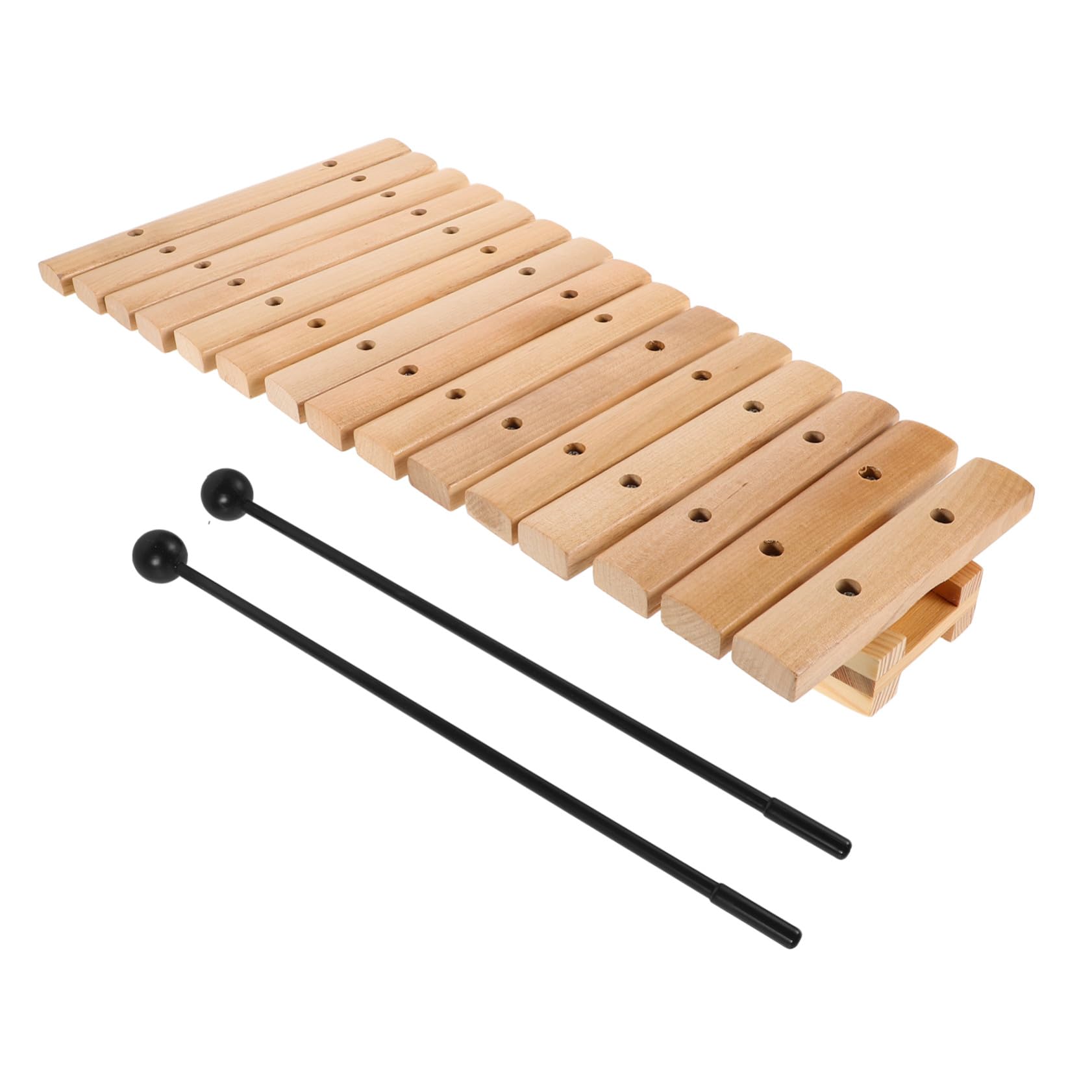Xilofono 15 Note in Legno e Plastica per Ragazzo Ragazza Piccoli | Strumento Orff Educativo, Facile da Imparare, per Asilo e Home Education