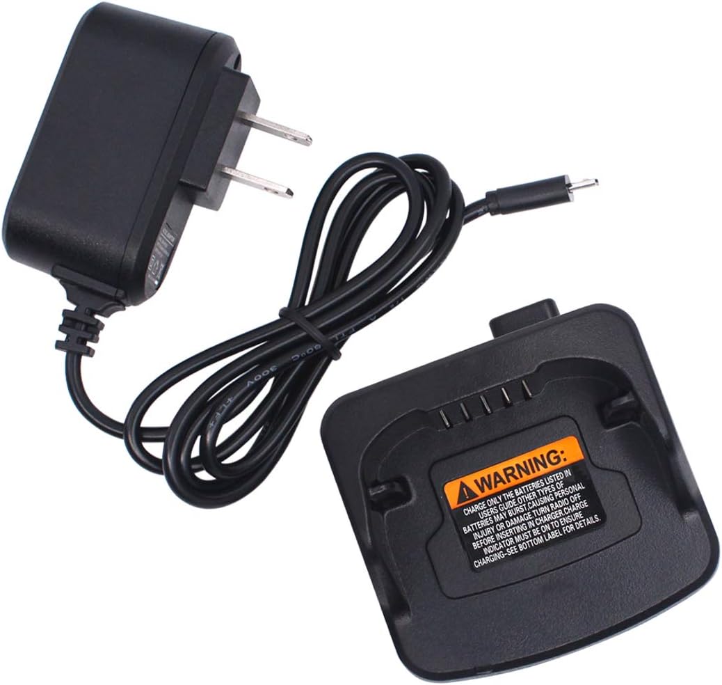PMLN6394A PMLN6394 Rapid Charger for Motorola RMU2080 RMU2080D RMV2080 RMM2050 XT420 XT460 Radios PMNN4434 PMNN443A PMNN4434AR PMNN445 Battery
