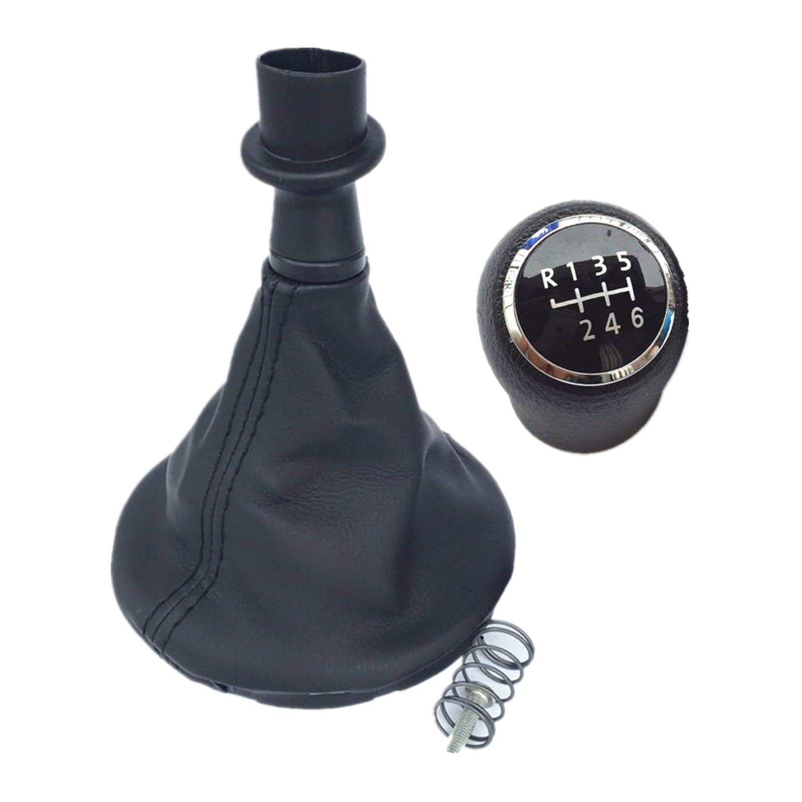 Glblpexelr 6 Speed Case Black For Vw Transporter T5 T5 1 T6 Gp 2003-2019 Gear Shifter Knob Style