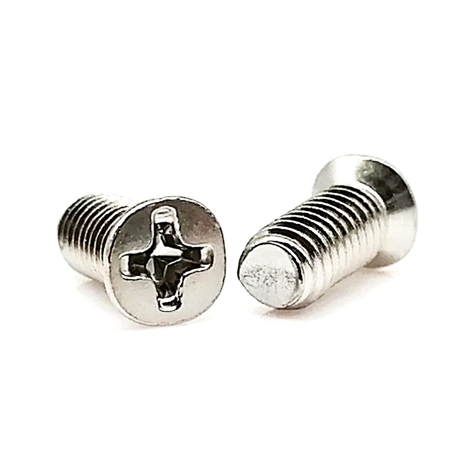 Viti autofilettanti, 50 pezzi, M1,6, M2, M2,5, M3, M4, 304, A2-70, in acciaio inox non standard, a croce Phillips, a testa svasata, piatta, a testa piccola, M4 x 10 x 5,5 mm