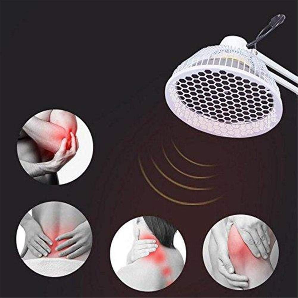 Hyperthermia Lamp/TDP Lámpara de Fisioterapia Electromagnética Onda de Calor Luz Mineral La Placa Proporciona acupuntura calefacción y Terapia de curación 300W Care Lamp