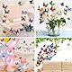 80 Stück 3D Schmetterlinge Deko Schmetterling Wandaufkleber Schmetterlinge Dekoration Wandtattoo Abnehmbare Wandaufkleber Heimdeko Schlafzimmer Deko