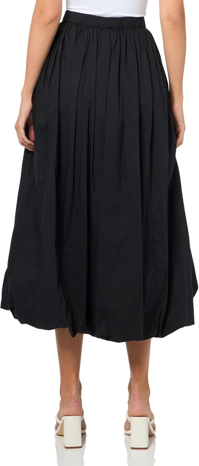 Lucky Brand Women's Bubble Poplin Maxi Skirt