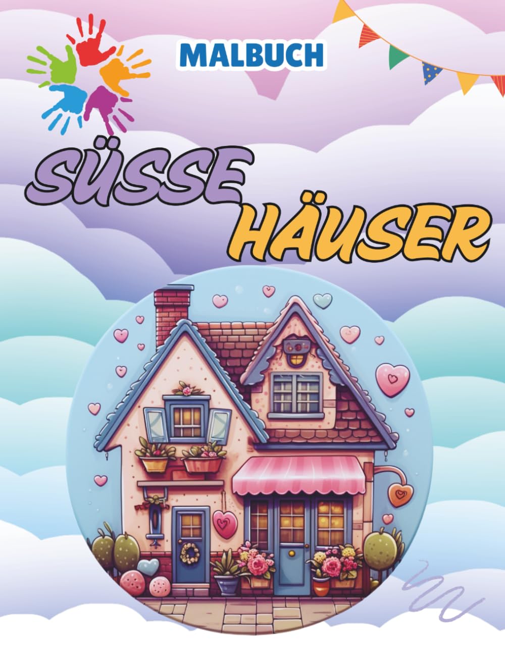Süße Häuser – Ausmalbuch für Kinder: Malspaß für Kinder | Niedliche Häuser & Gebäude | Kreatives Ausmalbuch ab 3 Jahren | Fördert Feinmotorik & ... | Perfekt für Kindergarten & Grundschule