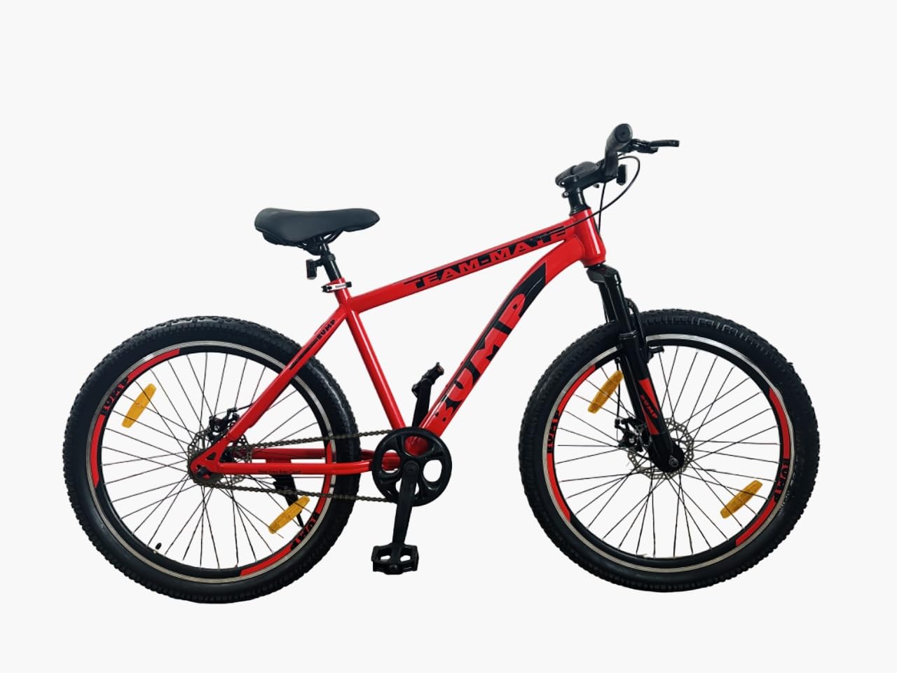 See full amazon price history chart for Bump Team 26T Cycle for Men & Women/Mountains Bike with Dual Disc Brakes & Suspension Tyre 26" Inch/MTB Unisex Bicycle with Double Alloy Rims for 12+ Adults- (Matte Red) Bump Team 26T Cycle for Men & Women/Mountains Bike with Dual Disc Brakes & Suspension Tyre 26" Inch/MTB Unisex Bicycle with Double Alloy Rims for 12+ Adults- (Matte Red) (B0CVQHLY7V) Amazon Price History, Amazon Price Tracker