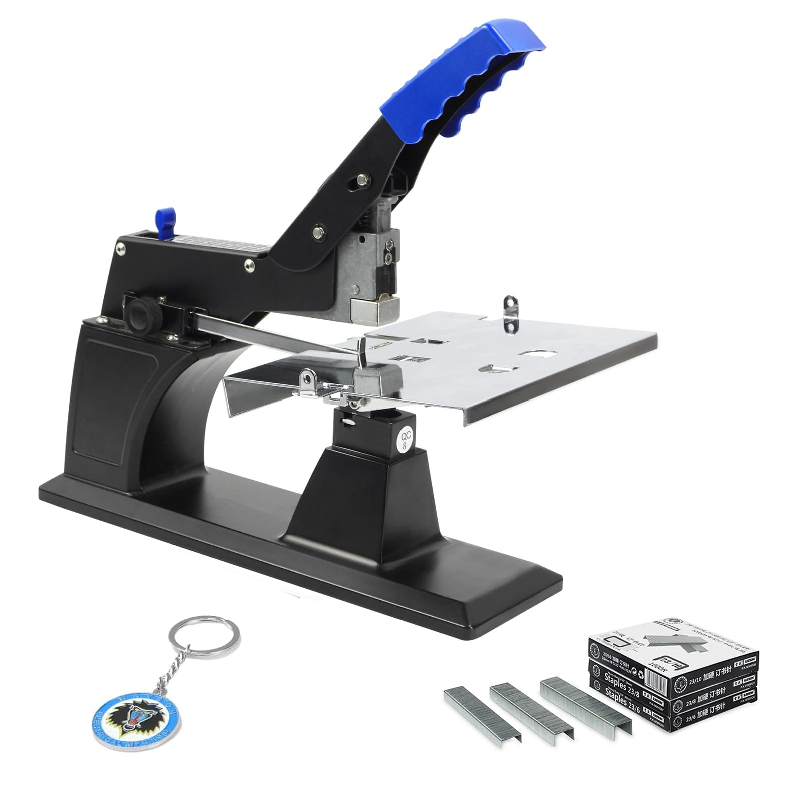 RAYSON SH-03 Cucitrice a Sella Braccio Lungo, 60 Fogli, con 3000 Punti Metallici