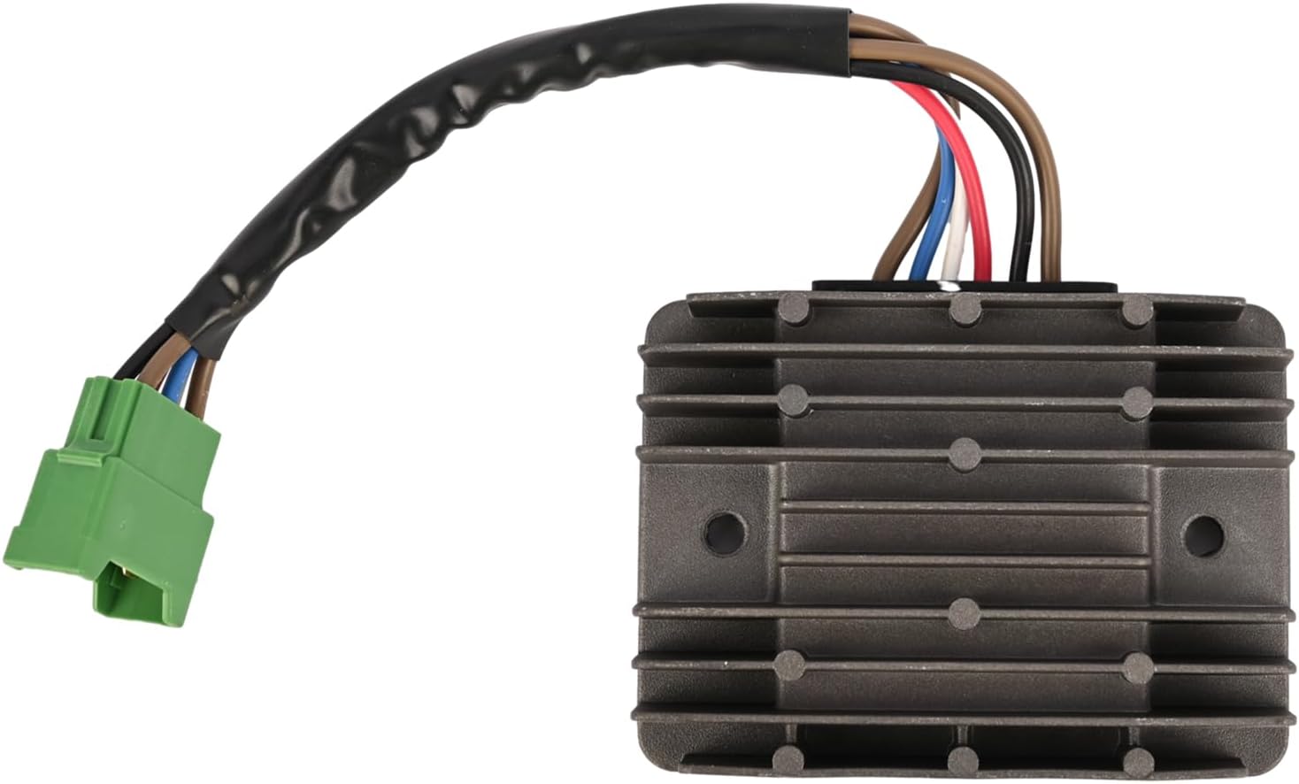 20A Voltage Regulator Rectifier 31750-Z2E-803 31620-ZG5-033 6 Wires 6 Pins Compatible with Honda GX270 GX440 GX630 GX660 GX690 GXV630 GXV660 GXV690 GX620 GX670 GX270UT2 GX440IU GX630R Engine