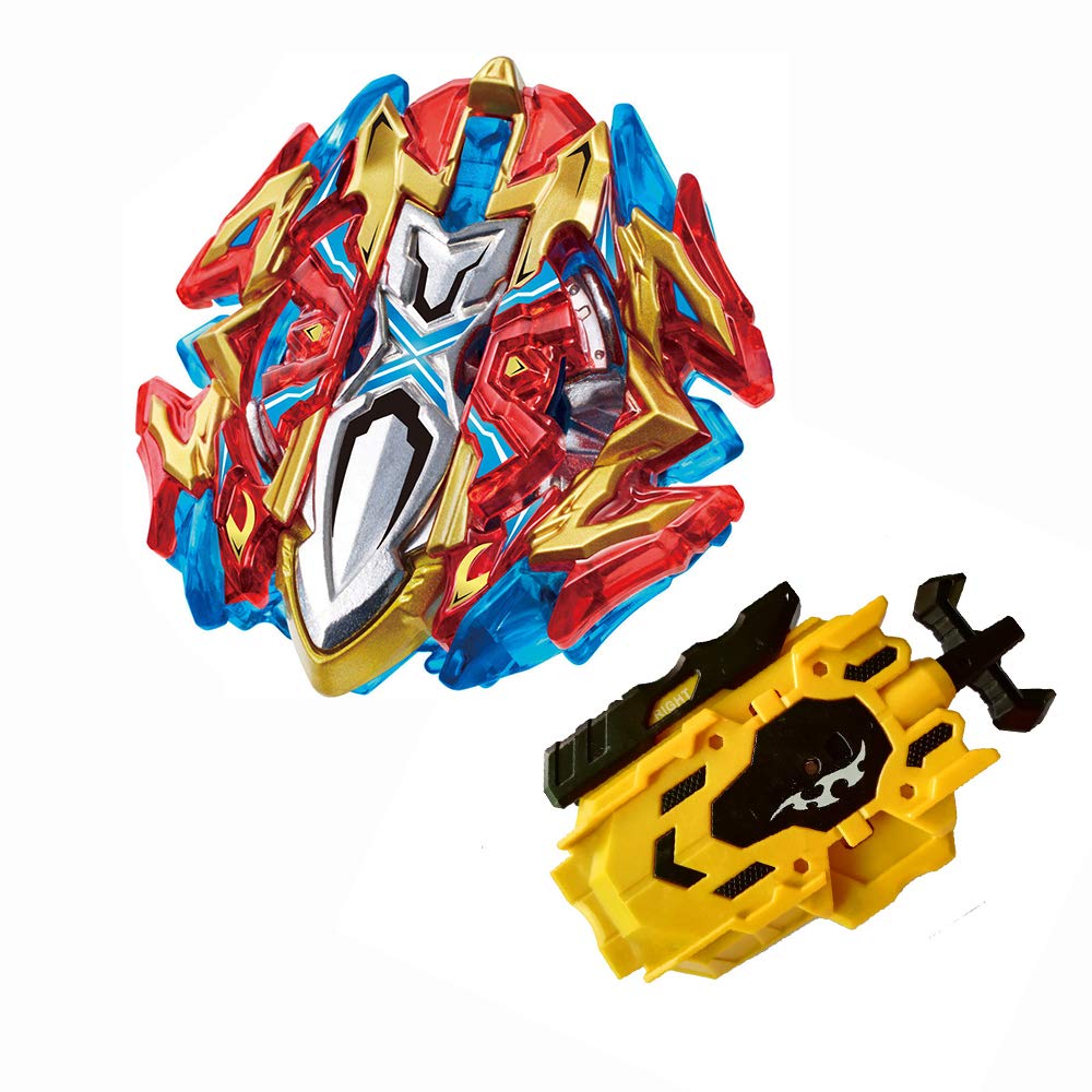 BHUGOGO Bey Battling Tops Gyrp Spinning Toys B-120 Xcalibur 1 Sw With Left/Right Launcher Starter Set