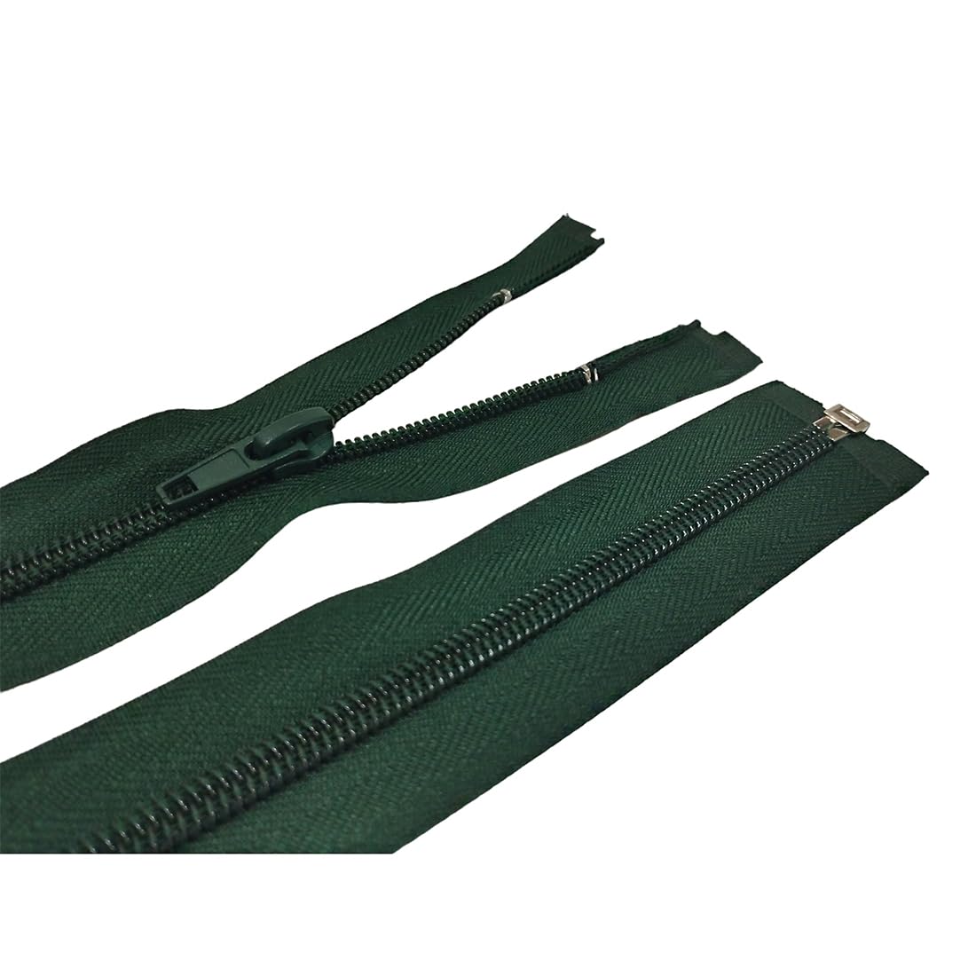 Pack of 3 Open Nylon Zippers n.5, Available in 16 Colours and 14 Sizes - Image 3