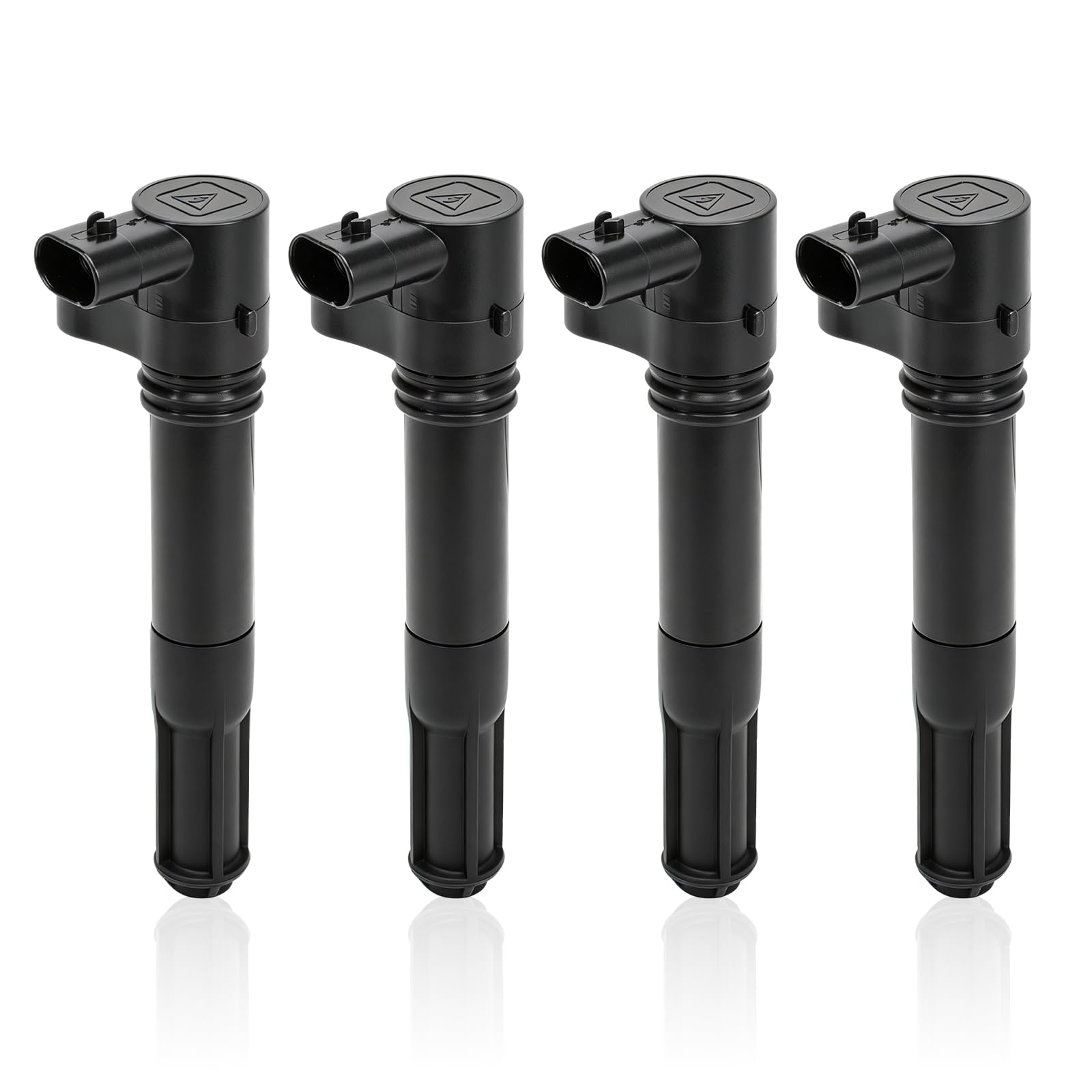 4x Bobine di Accensione 46777288 per Fiat 500 500C 500L Bravo 198 Ducato 250 Grande Punto 199 Panda 169 Punto 188 Doblo Stilo Tipo Idea Mito Musa Ypsilon 843 1.4 COMBO 0.9 1.2 1.4 Modulo Accen