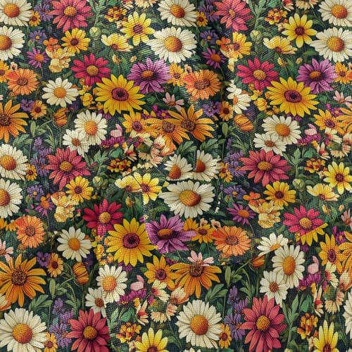 Nappe circulaire en tissu lavable polyester pour protéger vos tables