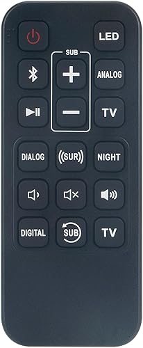 Nuevo reemplazo de control remoto para barra de sonido Klipsch sistema bar 48 R-4B II cine 400 cine 600 cine 800 bar48