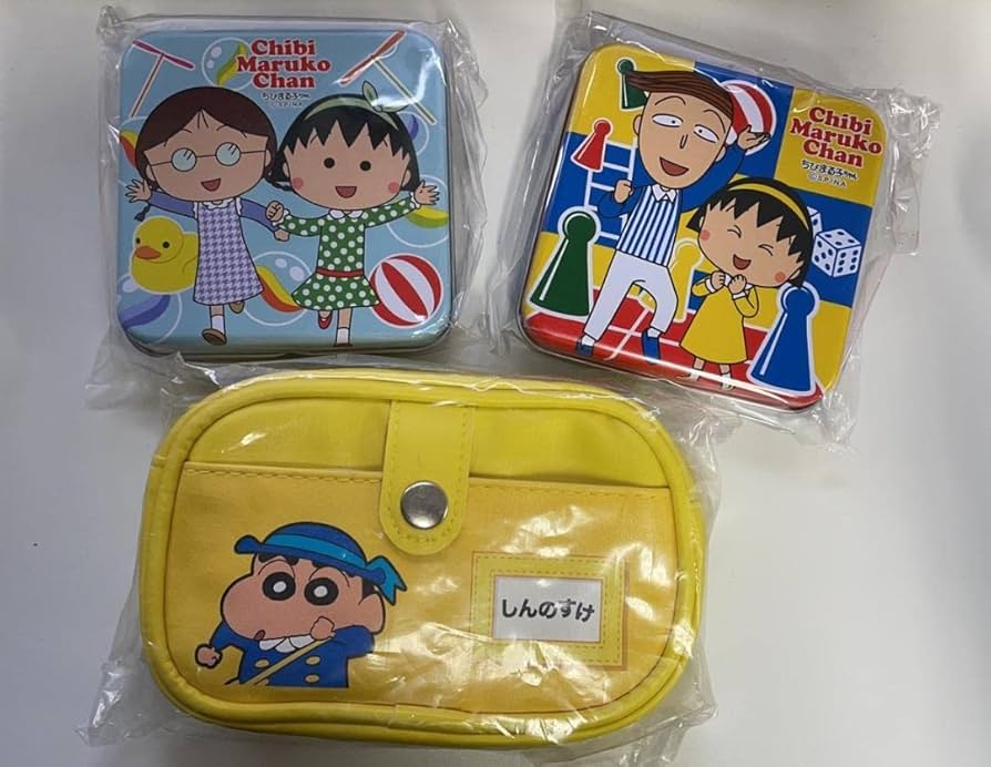 Amazon.co.jp: ちびまる子ちゃん しんのすけ 台湾限定 缶小物