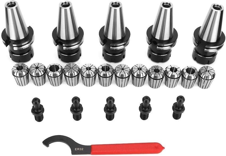 Chuck Collets Set, High Accuracy Pratical Chuck Collet Holder Set 5PC