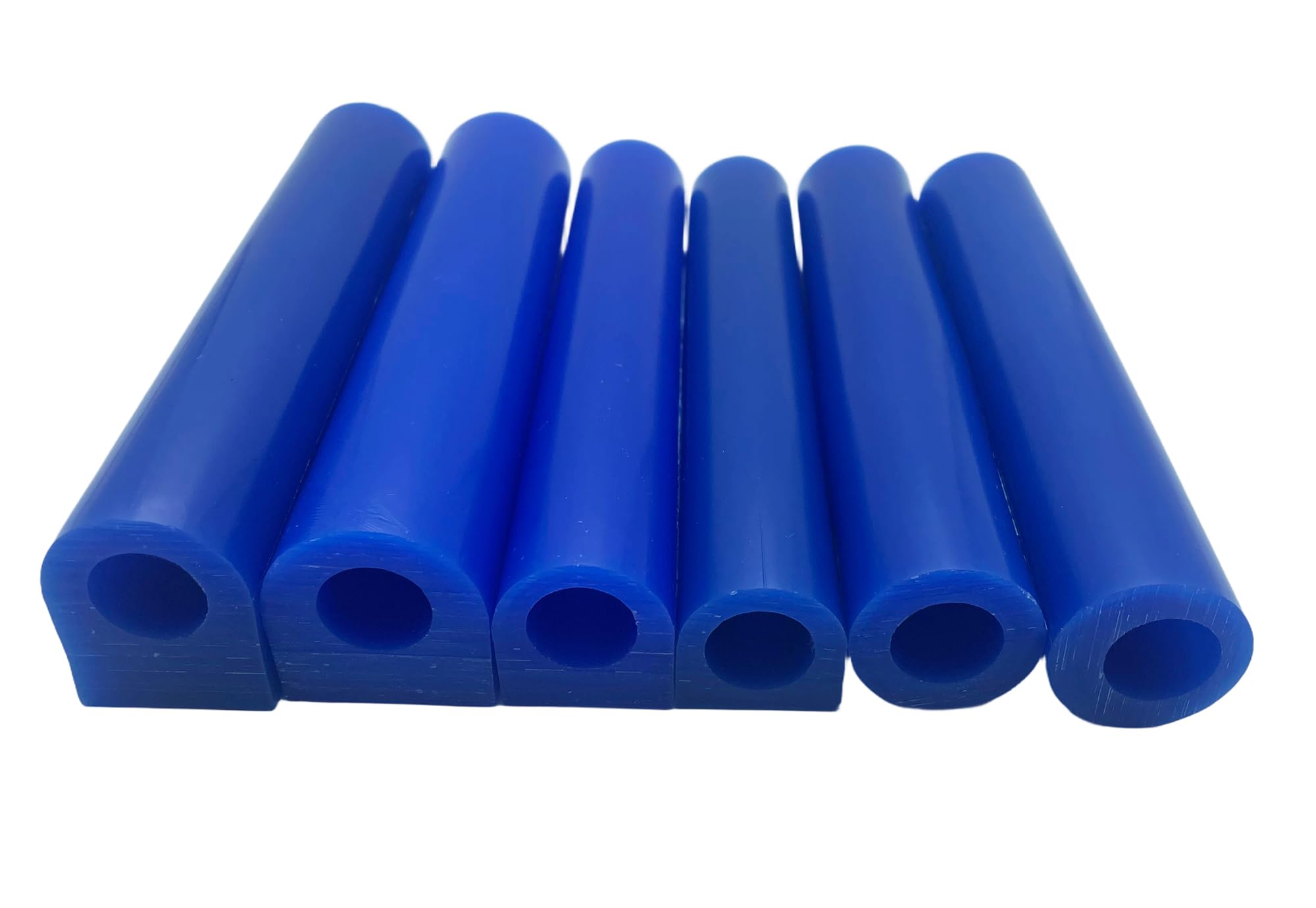 6PCS Blue Ring Carving Wax Tubes for Jewelry Making Casting Mold Molding Lost Wax Casting, Ring Design, Engraving & Custom Jewelry Craft
