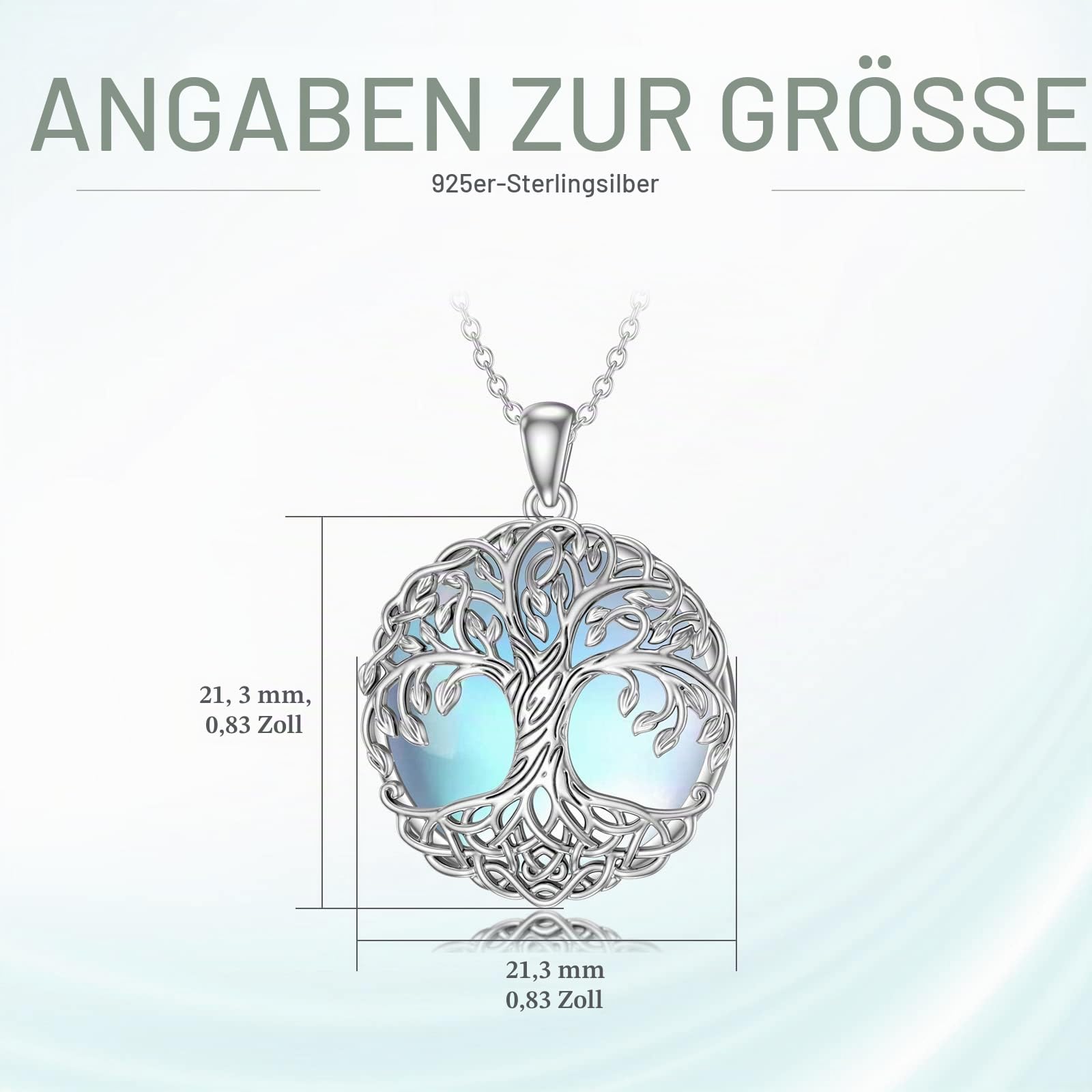 PROESS Lotus/Sonnenblume Anhänger Halskette 925 Sterling Silber Blume Kette Schmuck Geschenke für Frauen Mädchen Mutter