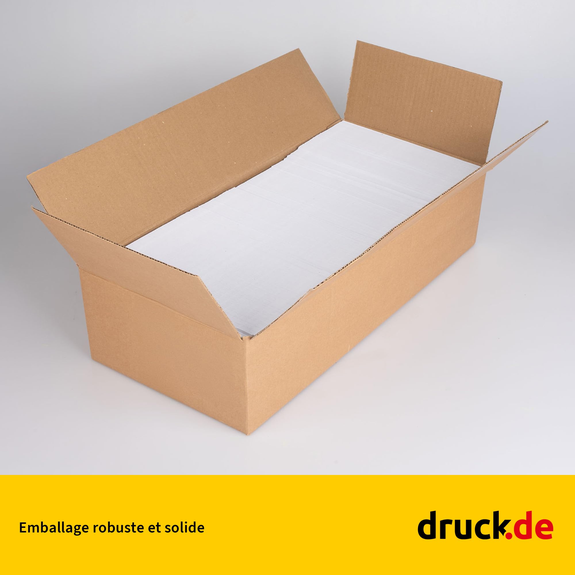 Lot de 1000 enveloppes à lettres, format DIN long - C5/6 avec fenêtre - Enveloppes blanches autocollantes - 110 x 220 mm