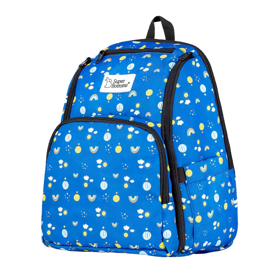 superbottoms Multipurpose Diaper Bags for Mothers, Spacious Baby Bag, Insulation for Baby Bottles, Semi-waterproof, Easy Storage & Travel Bag, Maternity Backpack-image-36