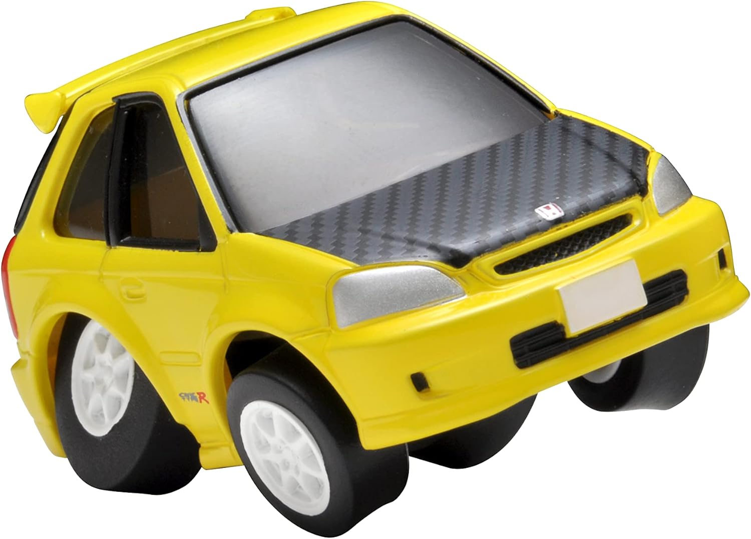 Choro Q Q's (QS-01A Civic Type R (EK9) Custom Specification Yellow