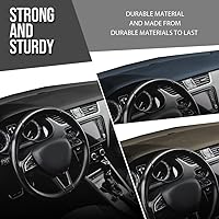 Vista 7 de G-PLUS Bisel de Almohadilla del Tablero de Grafito Compatible con Ford F150 /Ford Expedition 1997-2003 Gris grafito