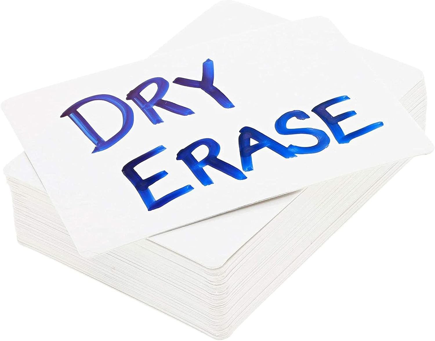 Juvale Blank Dry Erase Flash Cards for Studying, Games (2.5 x 3.5 in, 216 Pieces) : Toys & Games