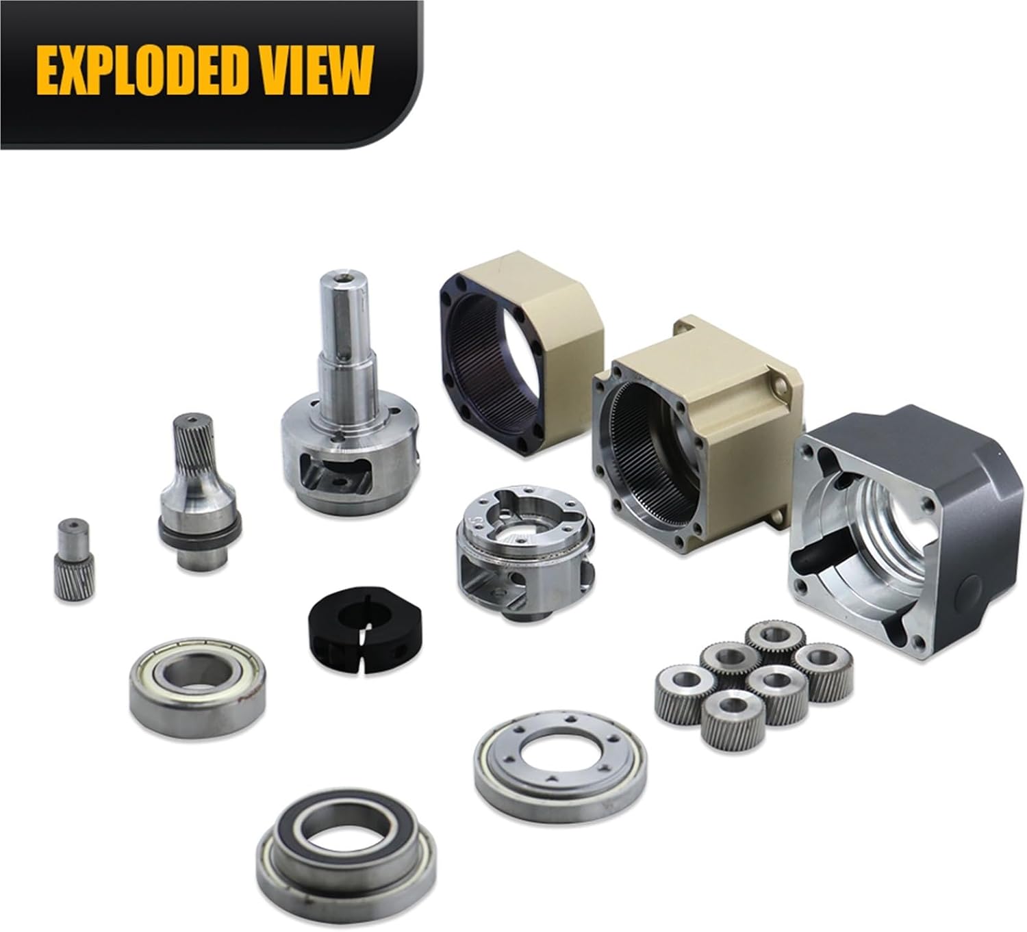 PGH60 Low Backlash Helical Teeth Gear Planetary Reducer Gearbox for Computerized Numerical Control 8mm Nema23 Stepper Motor Or 14mm 60 Servo Motor(100 to 1,8mm for nema23)