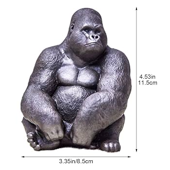 ゴリラ動物 デスク書斎リビング 玄関お 茶台 装飾品 工芸品 置物 ゴリラ動物 デスク書斎リビング 玄関お 茶台 装飾品 工芸品 置物
