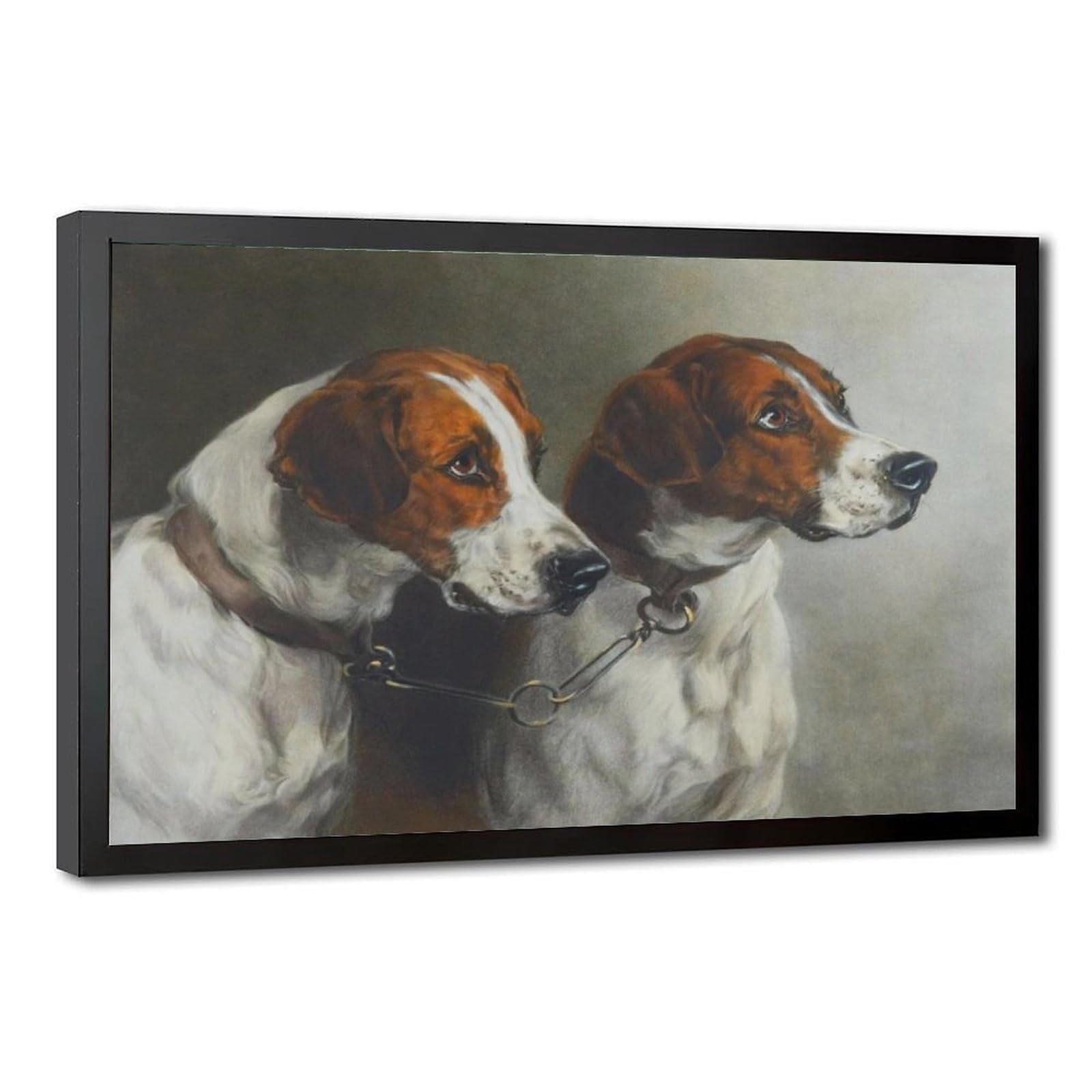 Bareronor Foxhounds Aft. Heywood Hardy Canvas Poster Bedroom Decor Landscape Office Room Decor Gift 24" L X 36" W