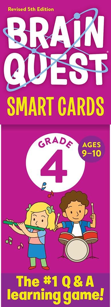 Brain Quest 4th Grade Smart Cards Revised 5th Edition (Brain Quest Smart Cards)