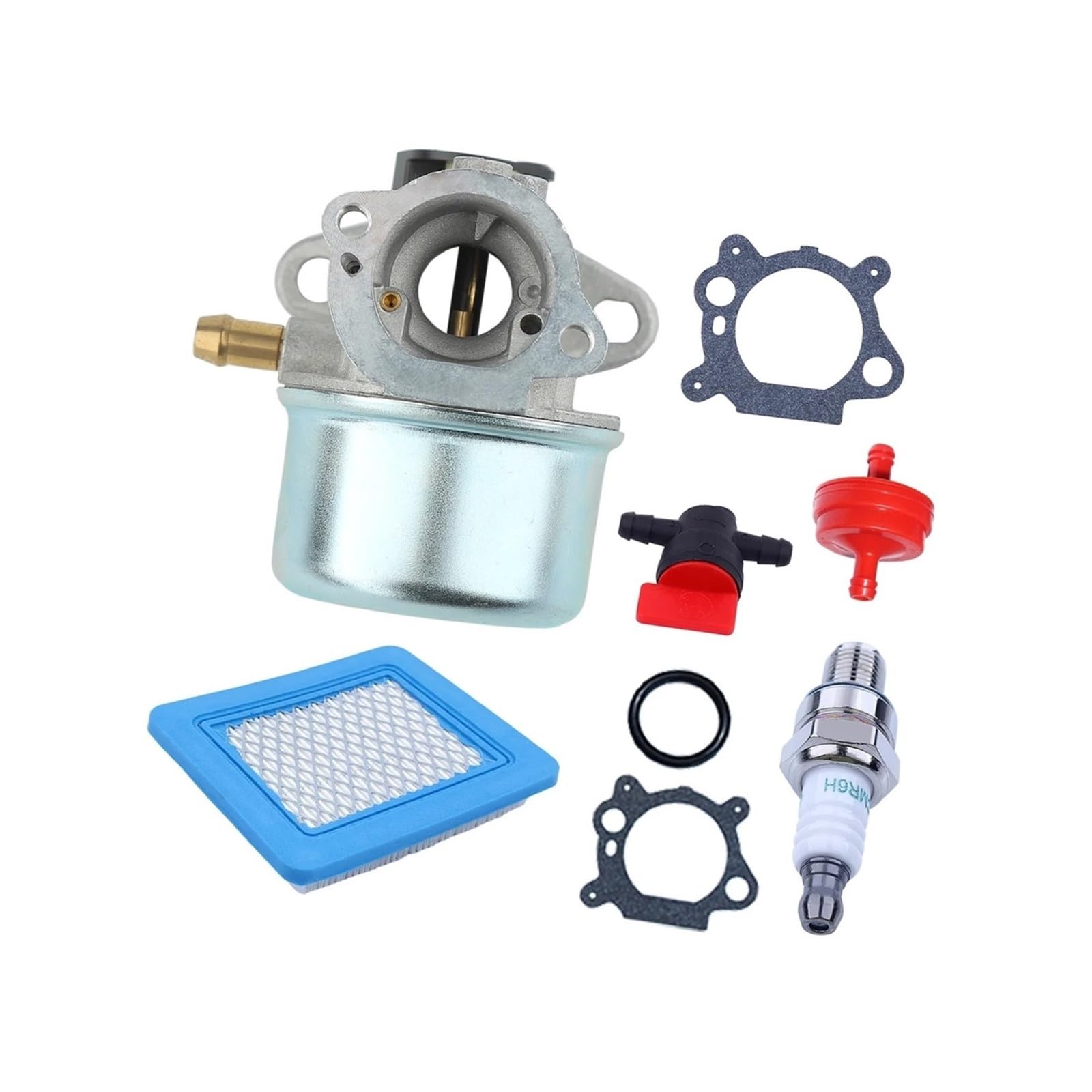 Bombilla de cebado de bujía de carburador Compatible con cortacésped de Motor 6,25 6,75 HP OEM 675 799868