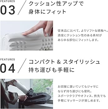 Amazon.co.jp: ドクターエア 公式ストア 3Dマッサージロール フォーム