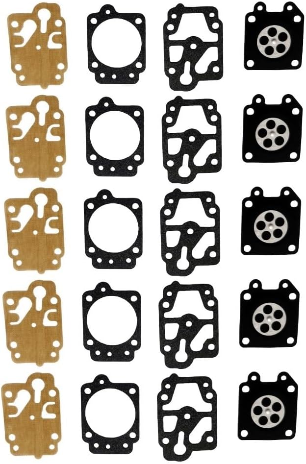 5set Brush Cutter Carburator Repair Carburetor Gaskets Diaphragms Fit for Carburador 36f 40-5 139f GX35