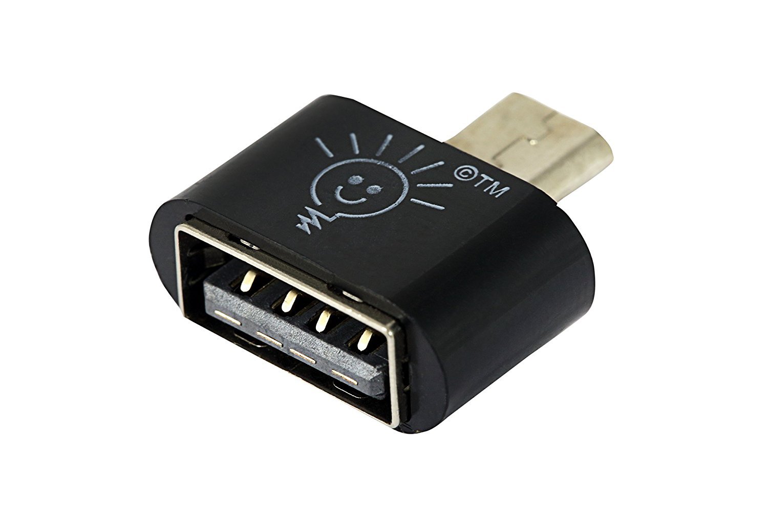 Assorted Micro USB OTG to USB 2.0 Adapter for Smartphones