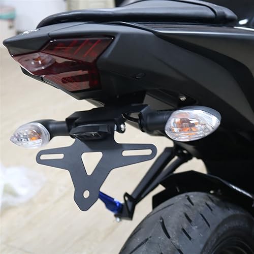 Miniatura 3 de Placa de extensión de motocicleta para Yamaha MT-03 MT-25 MT03 MT25 MT 03 25 2015-2022 LED Tail Tidy Fender Eliminator Soporte de placa de matrícula