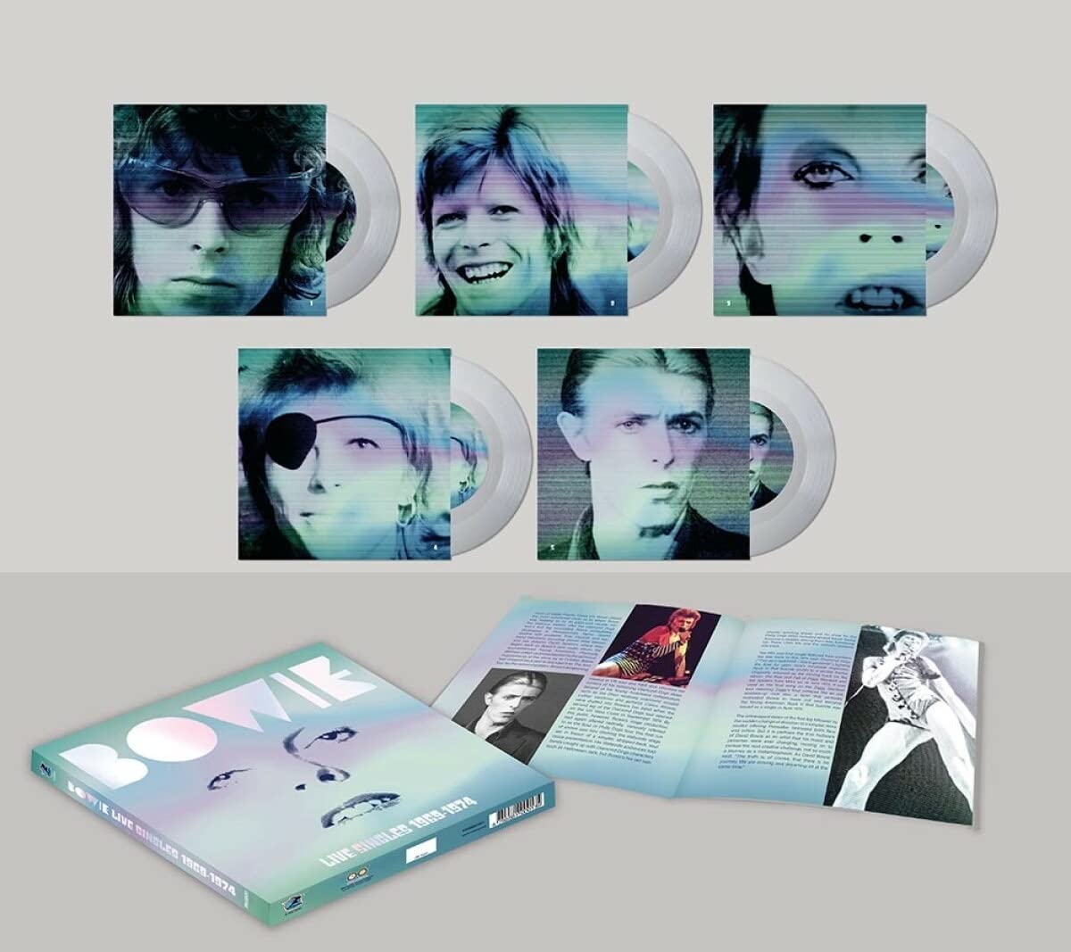 david bowie-live singles 1969-1974 (white