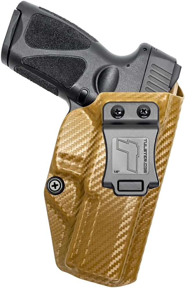 Tulster IWB Profile Kydex Holster in Right Hand fits: Taurus G3 | Inside The Waistband Appendix Concealed Carry